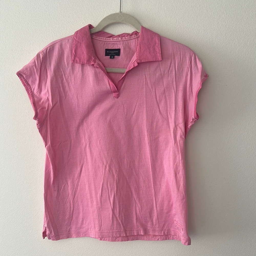 Burberry golf collared shirt